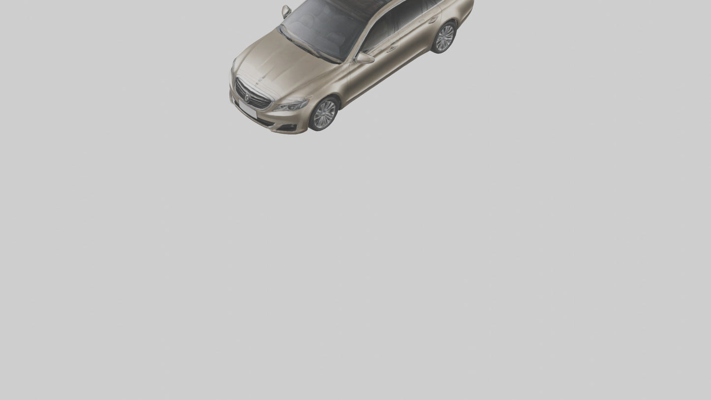 3D model Luxury Touring Sedan model VR / AR / low-poly