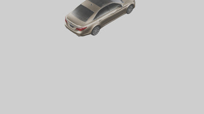 3D model Luxury Touring Sedan model VR / AR / low-poly