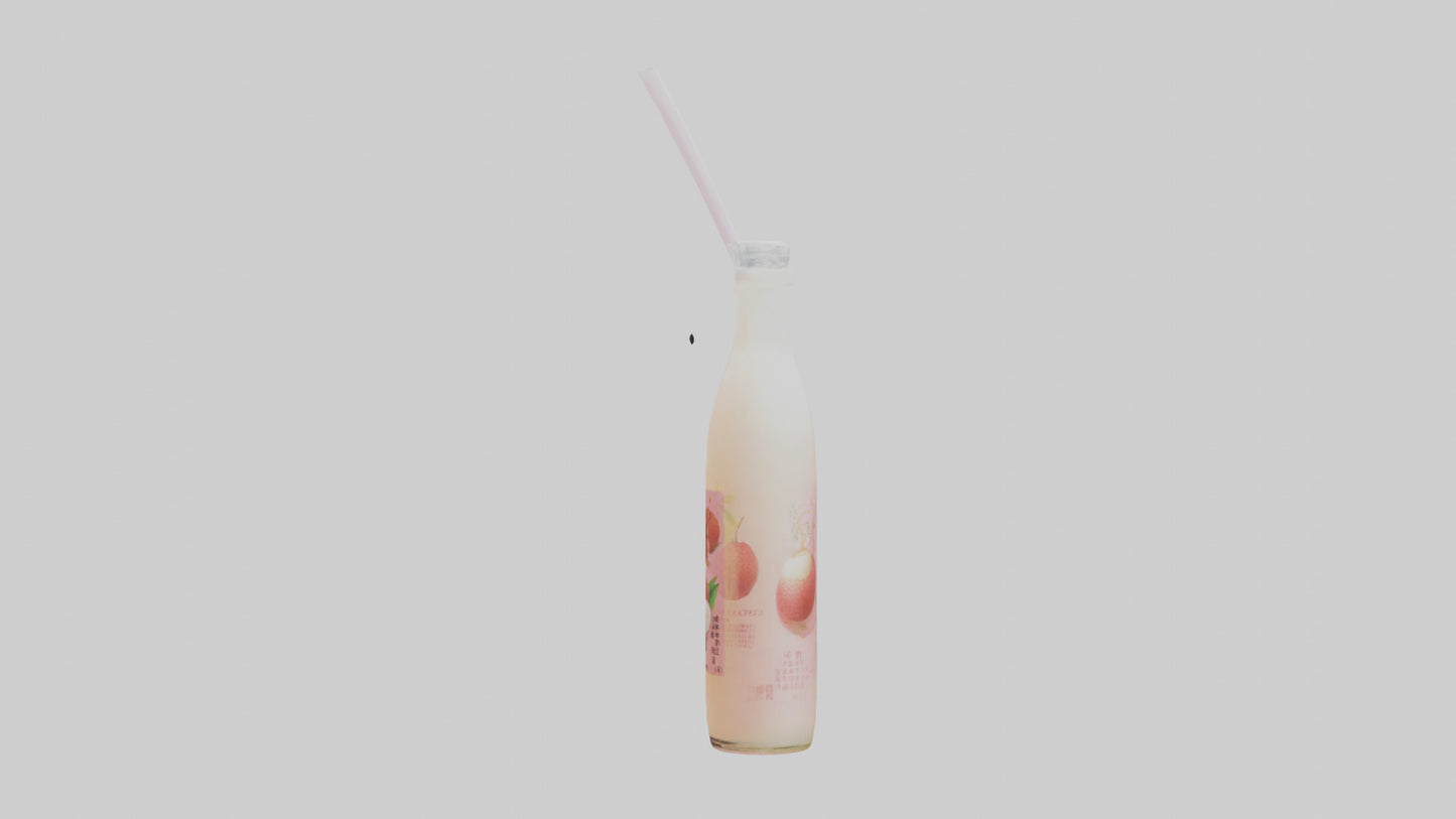 3D model Lychee juice model VR / AR / low-poly