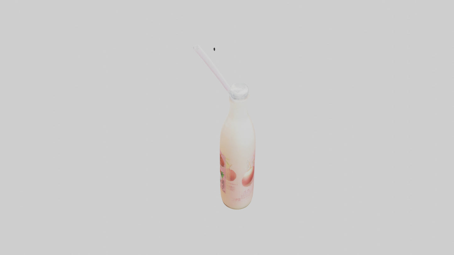 3D model Lychee juice model VR / AR / low-poly