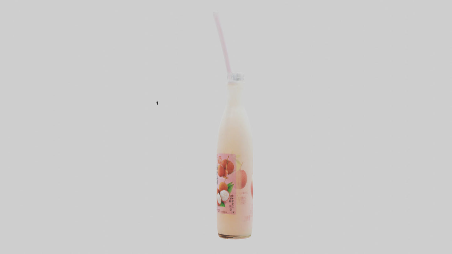 3D model Lychee juice model VR / AR / low-poly