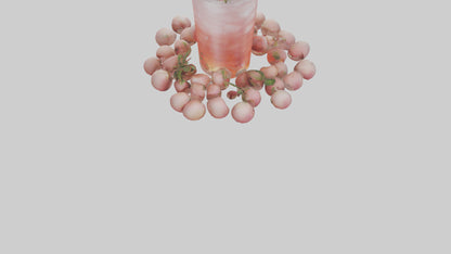 3D model Lychee soda model VR / AR / low-poly