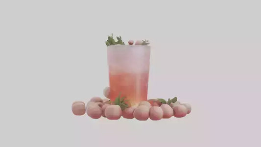 3D model Lychee soda model VR / AR / low-poly