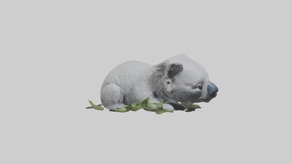3D model Lying Koala Model 1 VR / AR / low-poly