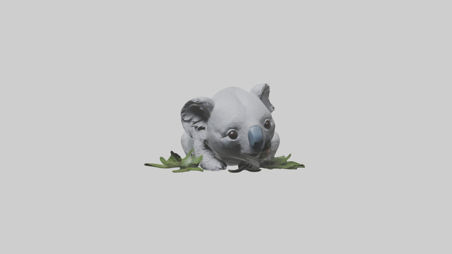 3D model Lying Koala Model 1 VR / AR / low-poly