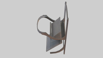 3D model Magazine rack model VR / AR / low-poly