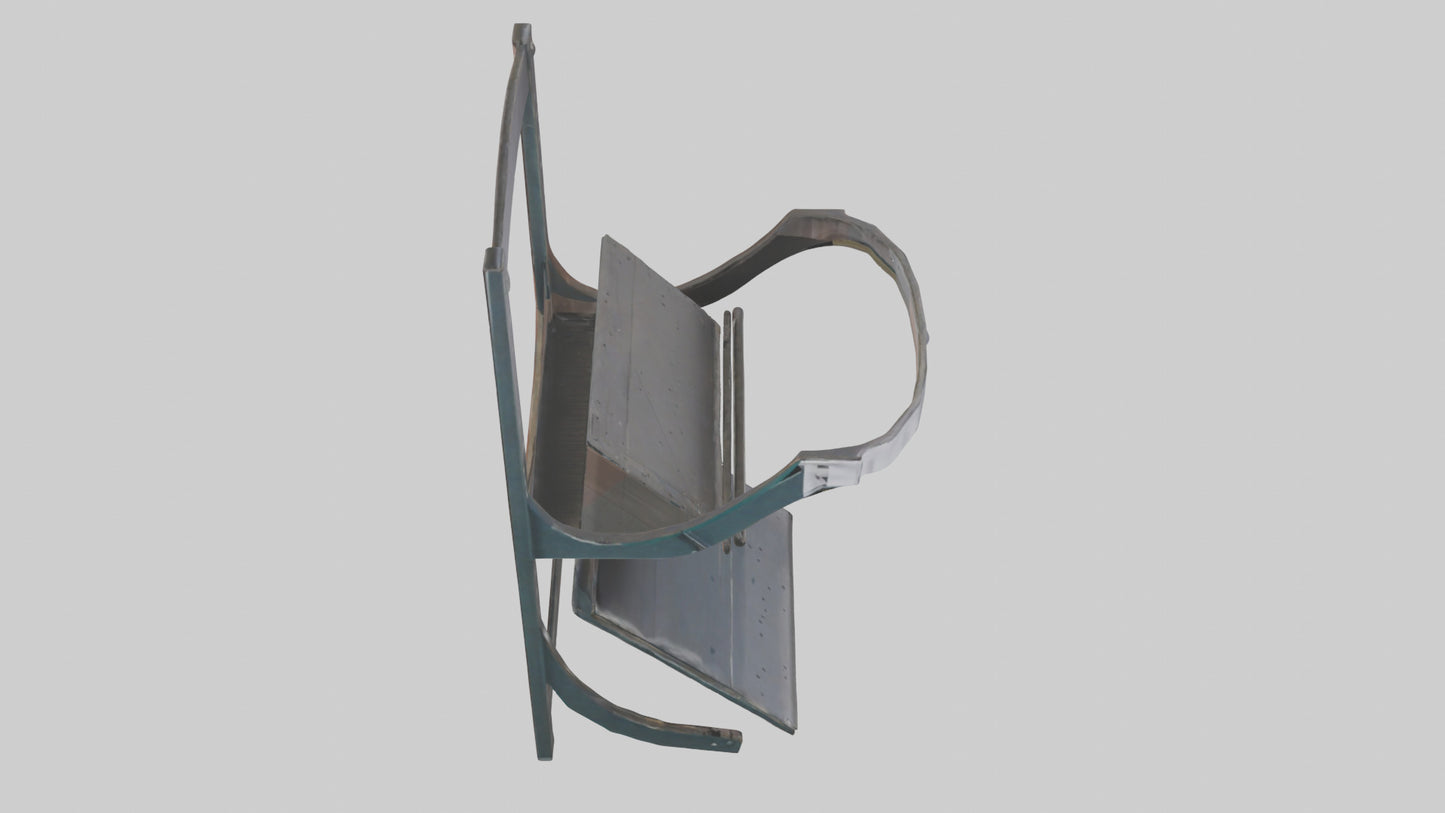 3D model Magazine rack model VR / AR / low-poly