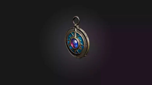 3D model Magic Amulet VR / AR / low-poly