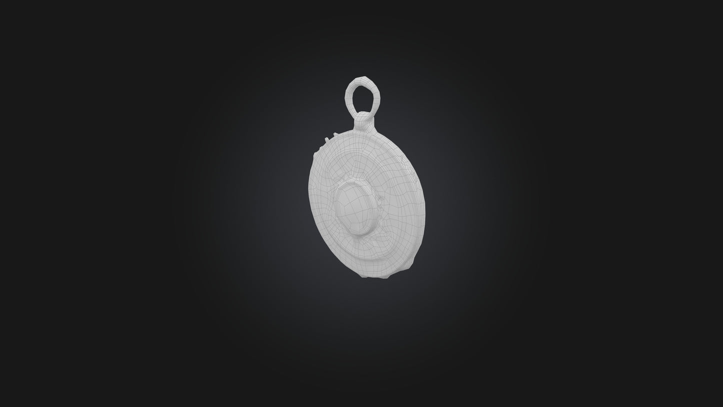 3D model Magic Amulet VR / AR / low-poly