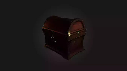 3D model Magic Chest VR / AR / low-poly