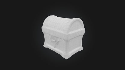 3D model Magic Chest VR / AR / low-poly