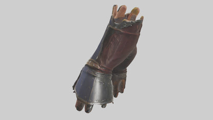 3D model Magic Gauntlets model VR / AR / low-poly