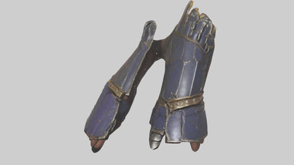 3D model Magic Gauntlets model VR / AR / low-poly