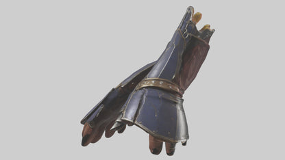 3D model Magic Gauntlets model VR / AR / low-poly