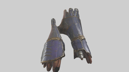 3D model Magic Gauntlets model VR / AR / low-poly