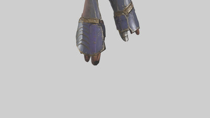 3D model Magic Gauntlets model VR / AR / low-poly