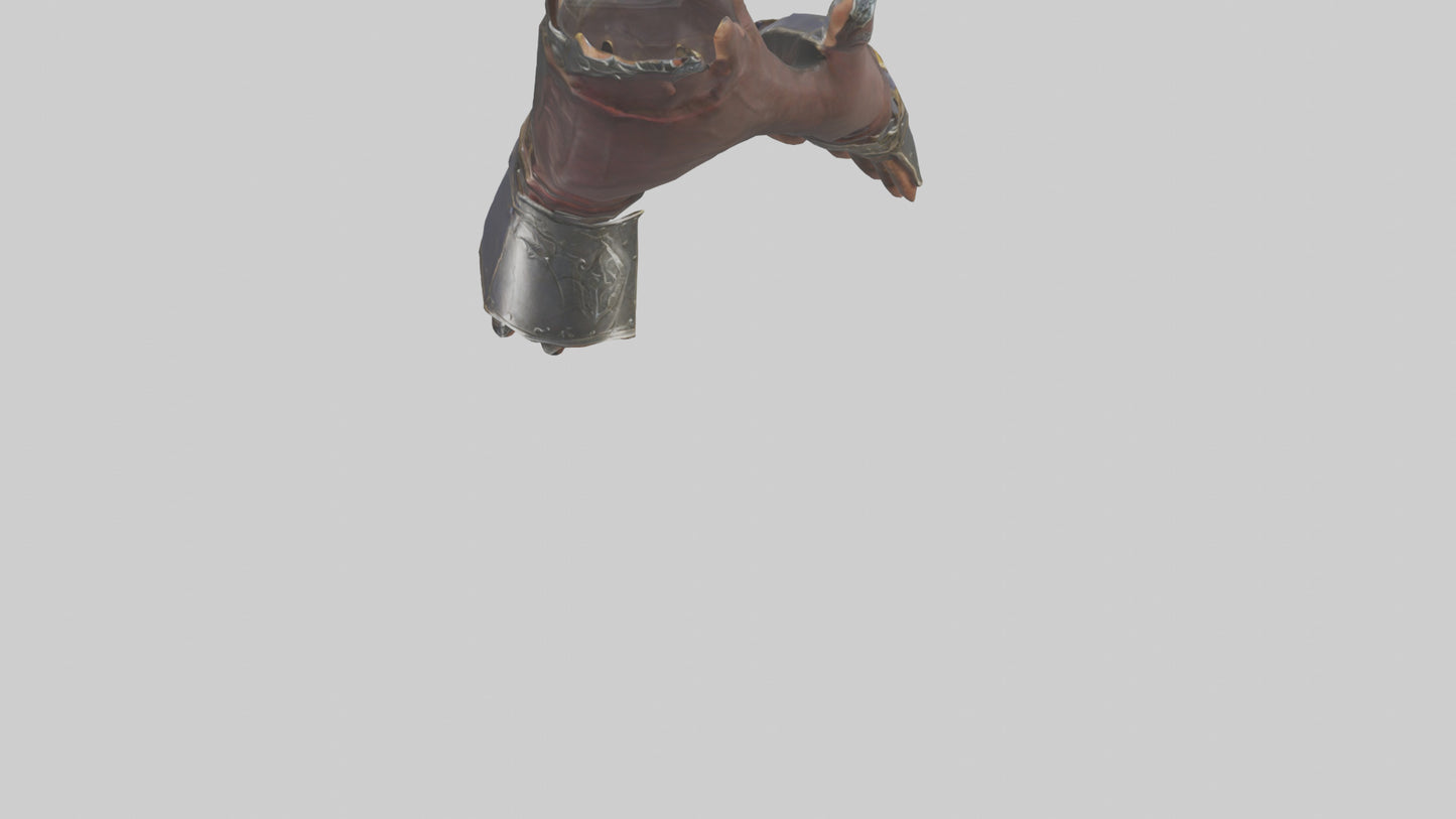 3D model Magic Gauntlets model VR / AR / low-poly