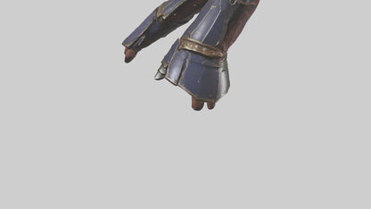 3D model Magic Gauntlets model VR / AR / low-poly