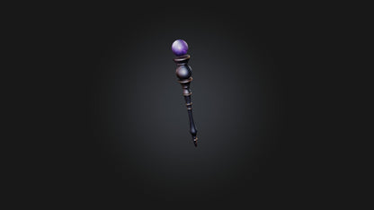 3D model Magic Wand VR / AR / low-poly