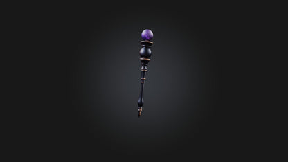 3D model Magic Wand VR / AR / low-poly