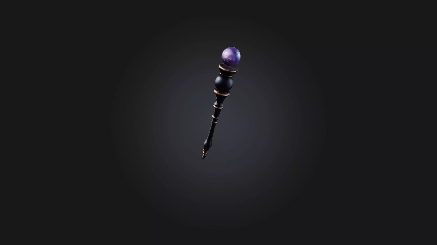 3D model Magic Wand VR / AR / low-poly