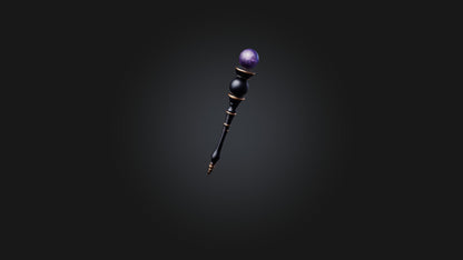3D model Magic Wand VR / AR / low-poly