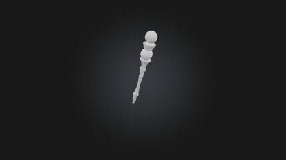3D model Magic Wand VR / AR / low-poly
