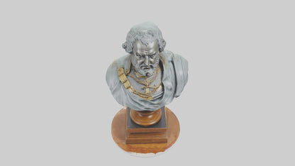 3D model Magna Carta bust statue model VR / AR / low-poly