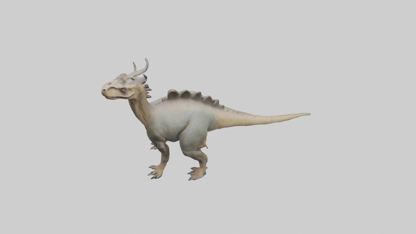 3D model Maiasaura model VR / AR / low-poly