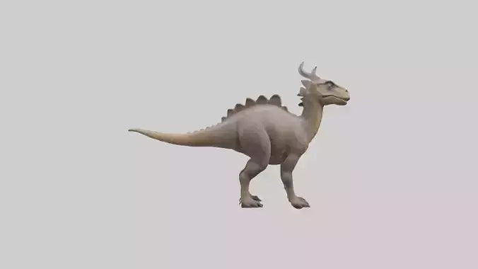 3D model Maiasaura model VR / AR / low-poly