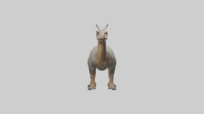 3D model Maiasaura model VR / AR / low-poly