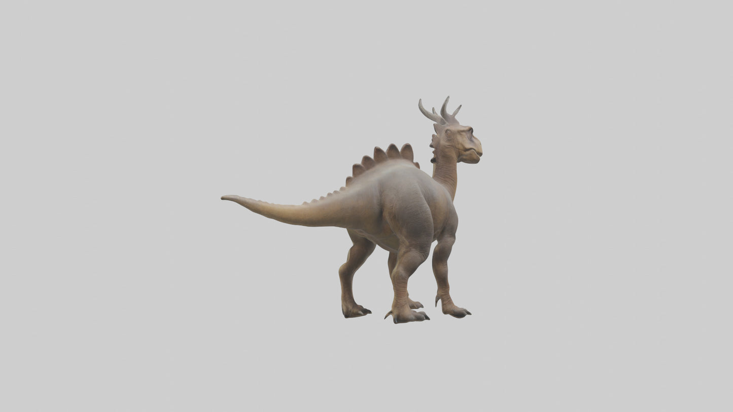 3D model Maiasaura model VR / AR / low-poly