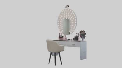 3D model Makeup Room VR / AR / low-poly