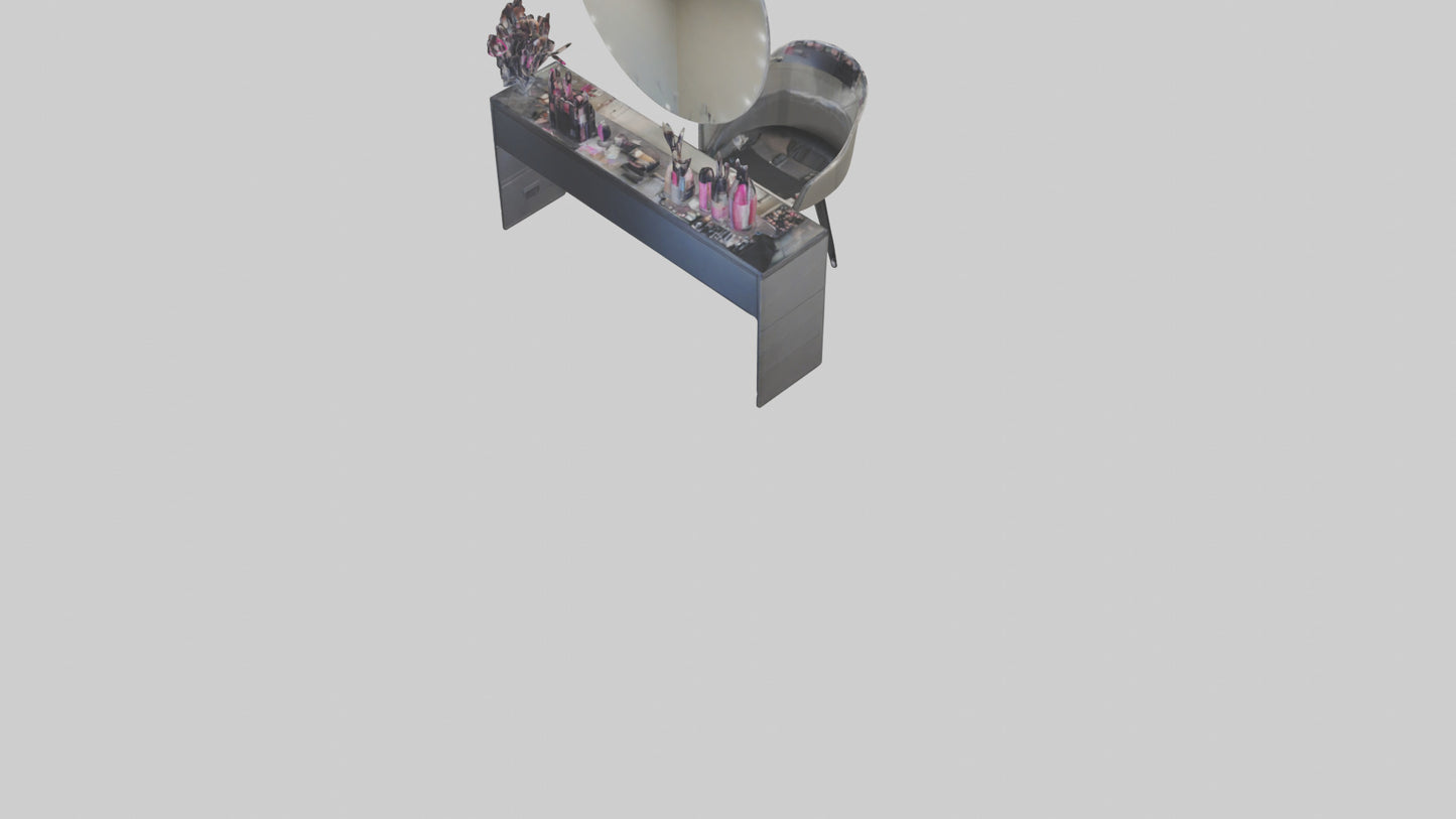 3D model Makeup Room VR / AR / low-poly