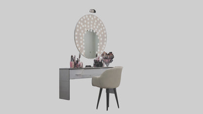 3D model Makeup Room VR / AR / low-poly