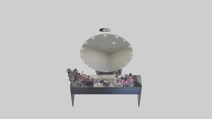 3D model Makeup Room VR / AR / low-poly