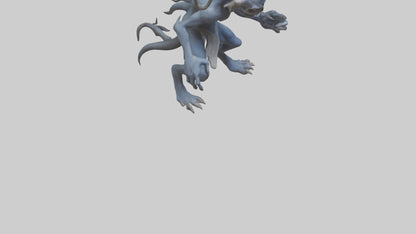 3D model Malicious spirit model VR / AR / low-poly