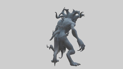 3D model Malicious spirit model VR / AR / low-poly