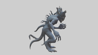 3D model Malicious spirit model VR / AR / low-poly