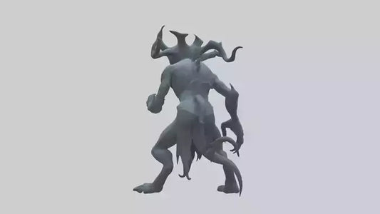 3D model Malicious spirit model VR / AR / low-poly