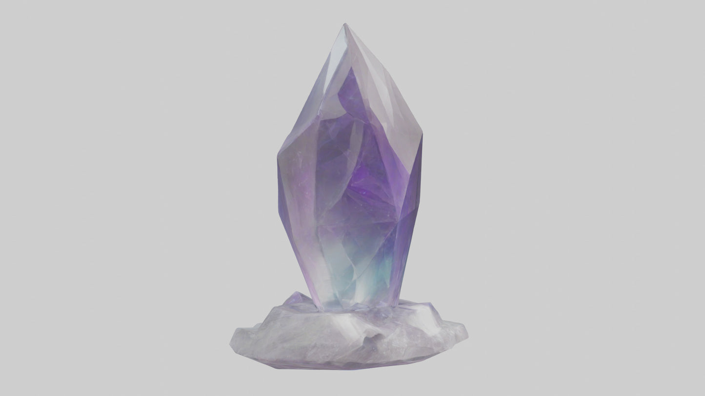 3D model Mana Crystal model VR / AR / low-poly