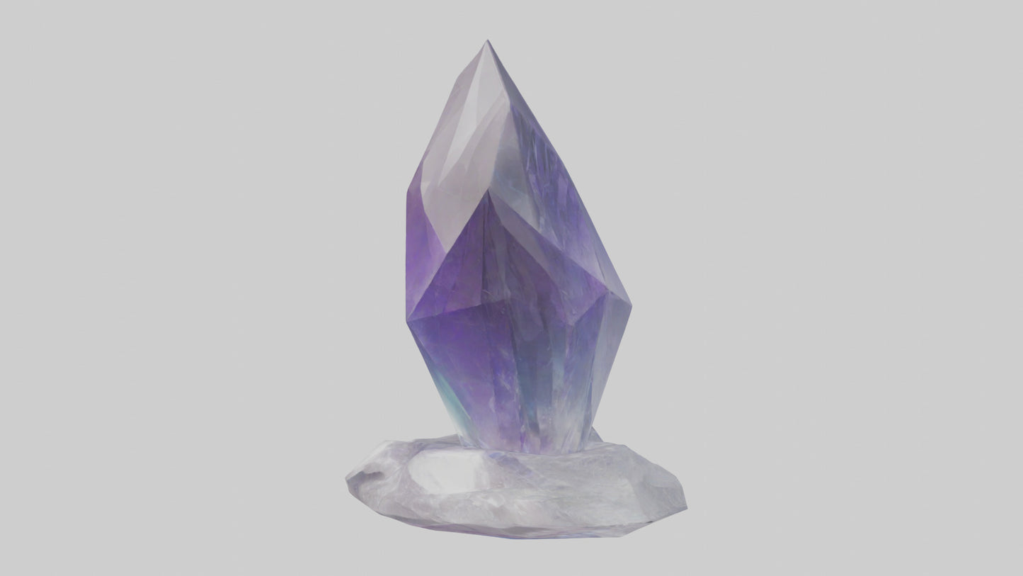 3D model Mana Crystal model VR / AR / low-poly