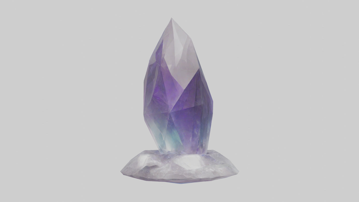 3D model Mana Crystal model VR / AR / low-poly