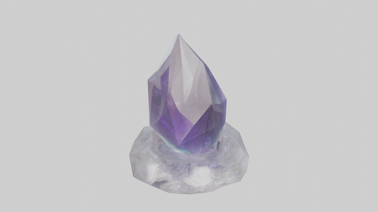 3D model Mana Crystal model VR / AR / low-poly