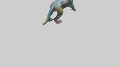 3D model Mandrill statue model VR / AR / low-poly