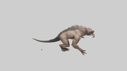 3D model Maneating beast model VR / AR / low-poly