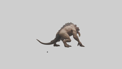 3D model Maneating beast model VR / AR / low-poly