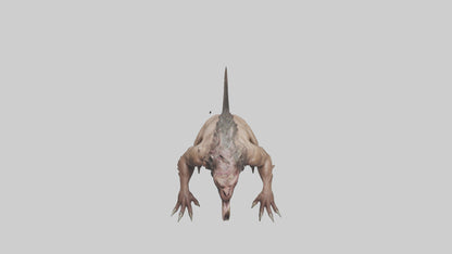 3D model Maneating beast model VR / AR / low-poly