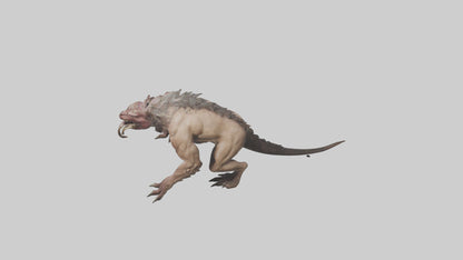 3D model Maneating beast model VR / AR / low-poly