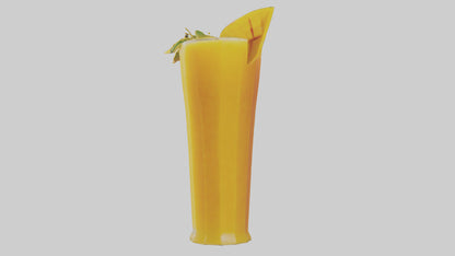 3D model Mango juice model VR / AR / low-poly